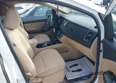 2016 Kia Sedona Lx from USA, damaged, VIN KNDMB5C19G6162424